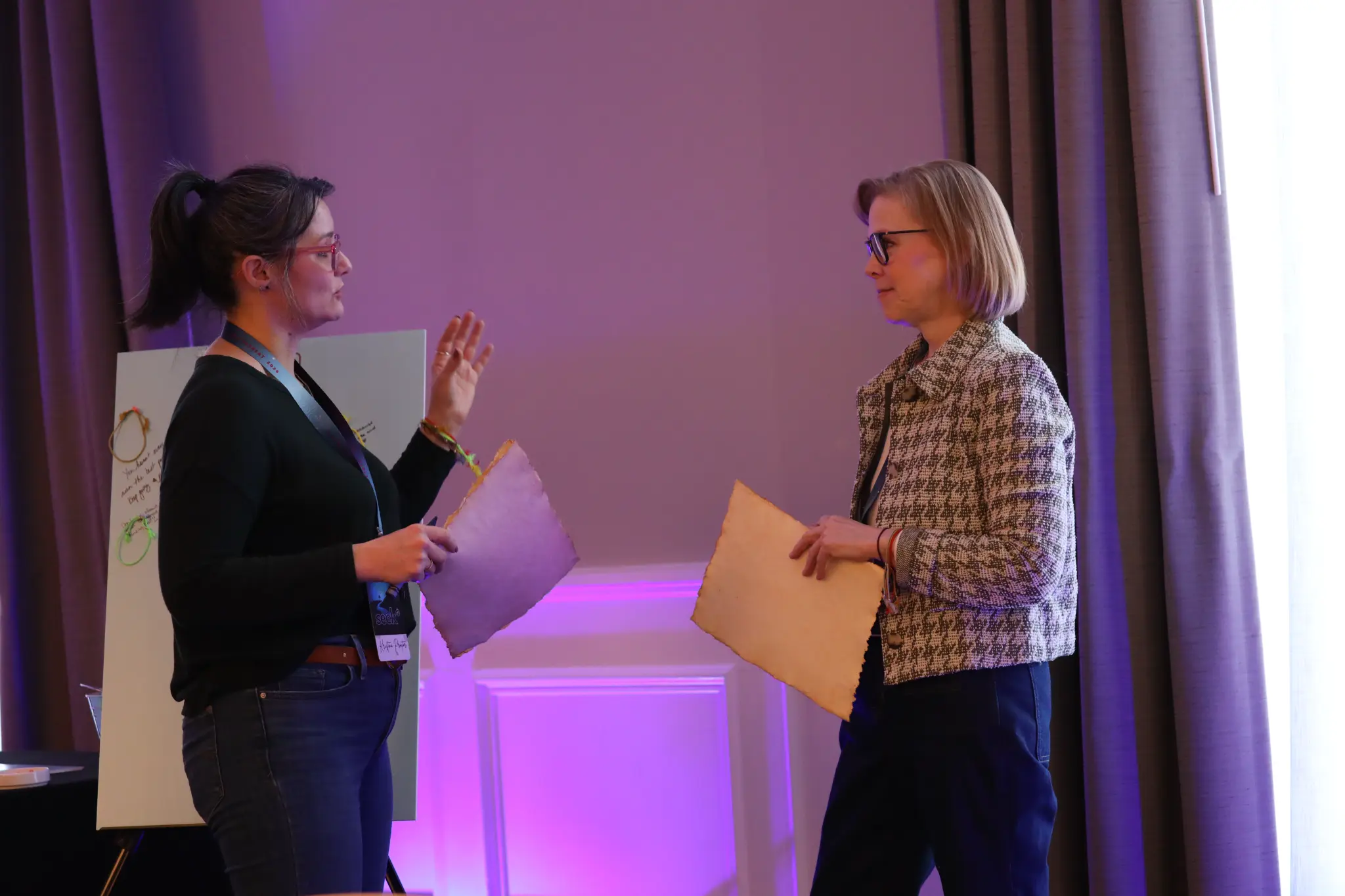 Seek experience moment